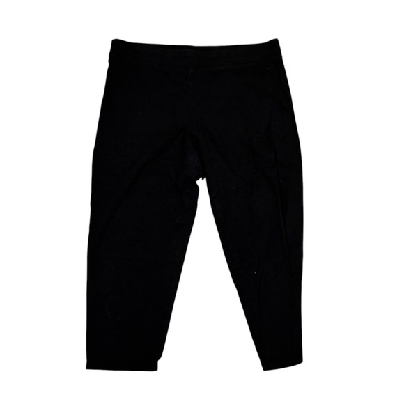 Victoria's Secret PINK Pants - Classic Victoria's Secret PINK Womens Black Cropped Leggings Yoga Pants Size L